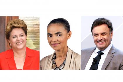 Ibope: Dilma tem 34% das intenções de voto; Marina, 29% e Aécio, 19%