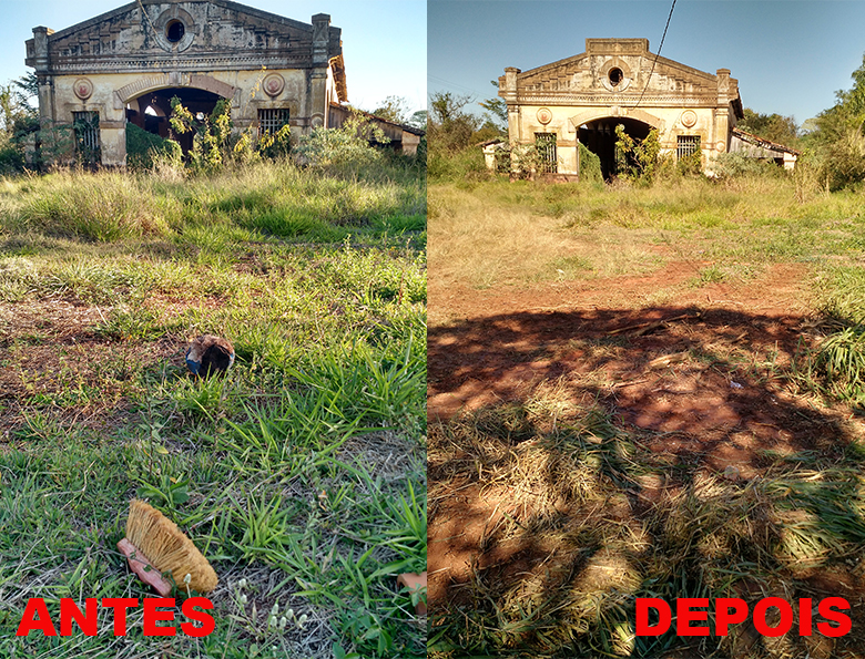 Prefeitura de Dourado realiza limpeza na área do antigo Matadouro