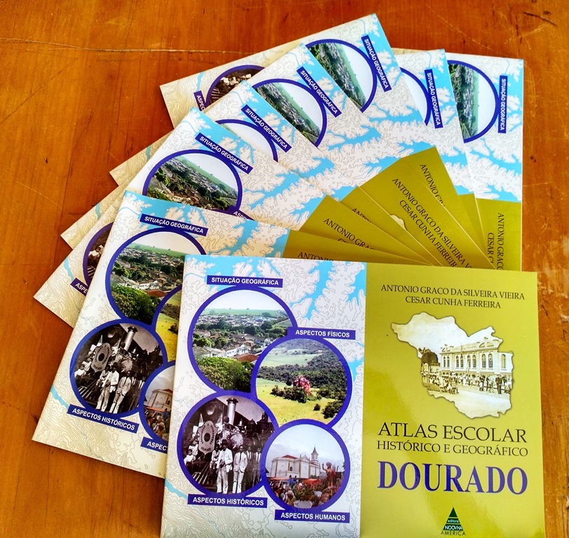 Prefeitura de Dourado distribui atlas escolar aos alunos