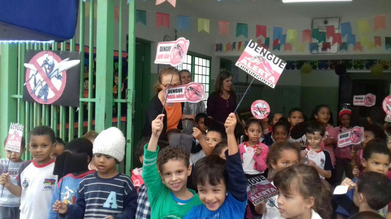 Ribeirão Bonito: EMEI realiza Dia de Combate a Dengue