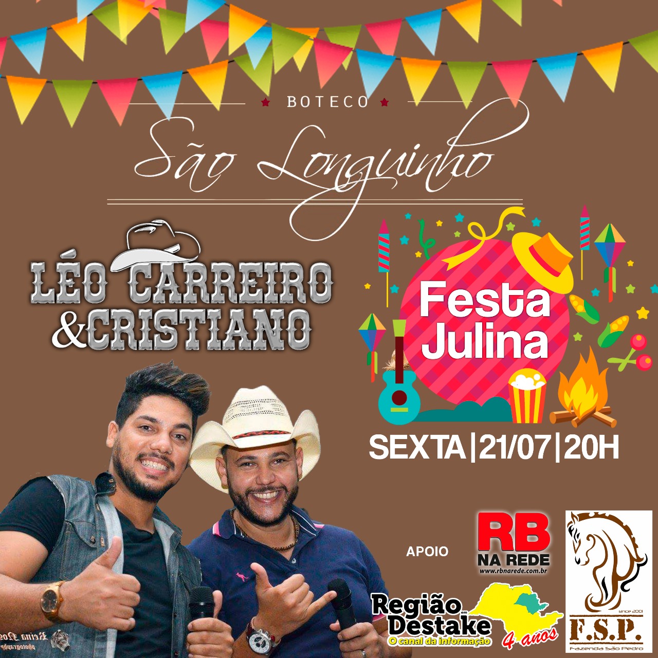 Boteco São Longuinho realiza Festa Julina em Ribeirão Bonito