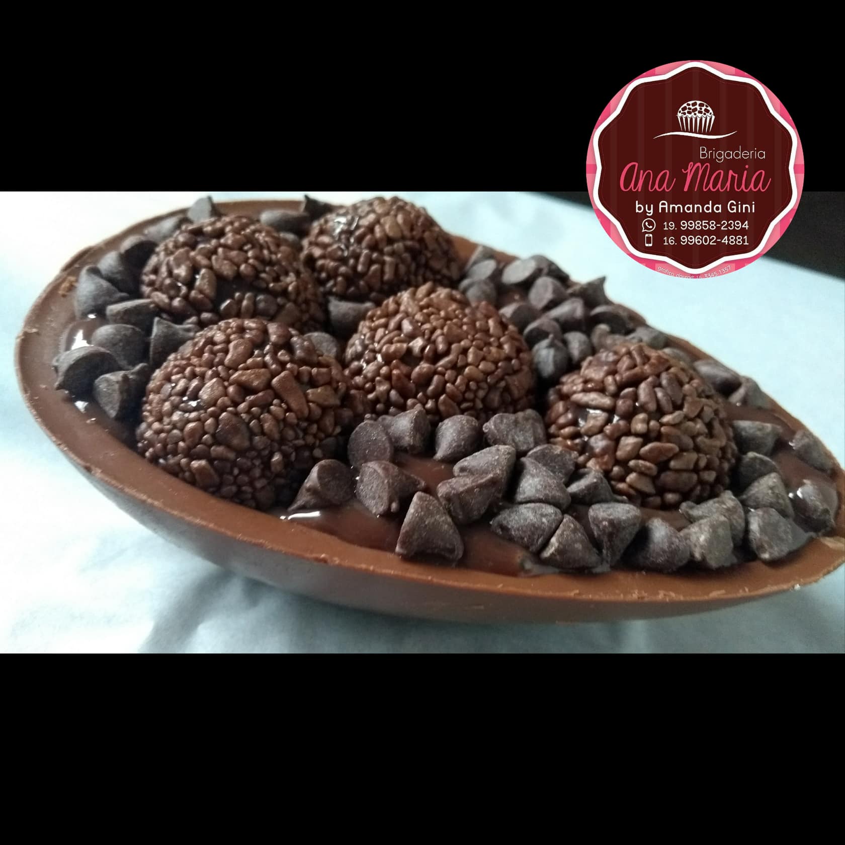Brigaderia Ana Maria inova com “Ovos de chocolate de colher”