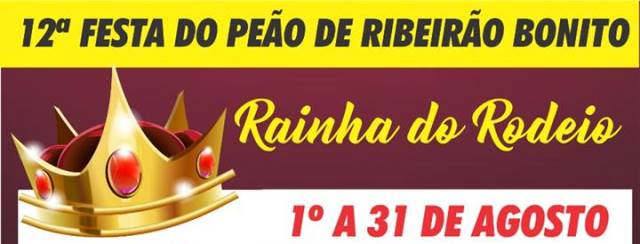 Inscrições para Rainha da Festa do Peão de Ribeirão Bonito estão abertas
