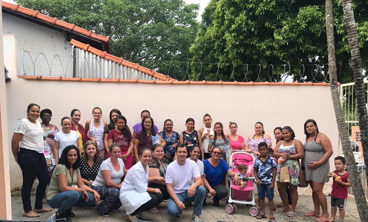 Equipe do PSF “Anita Bove” e Clínica de Saúde Jasper orientam as futuras mamães de Ribeirão Bonito