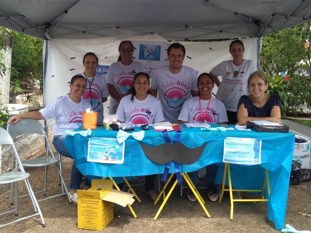 Equipe do PSF “Anita Bove” em Ribeirão Bonito orienta os homens sobre o câncer de próstata