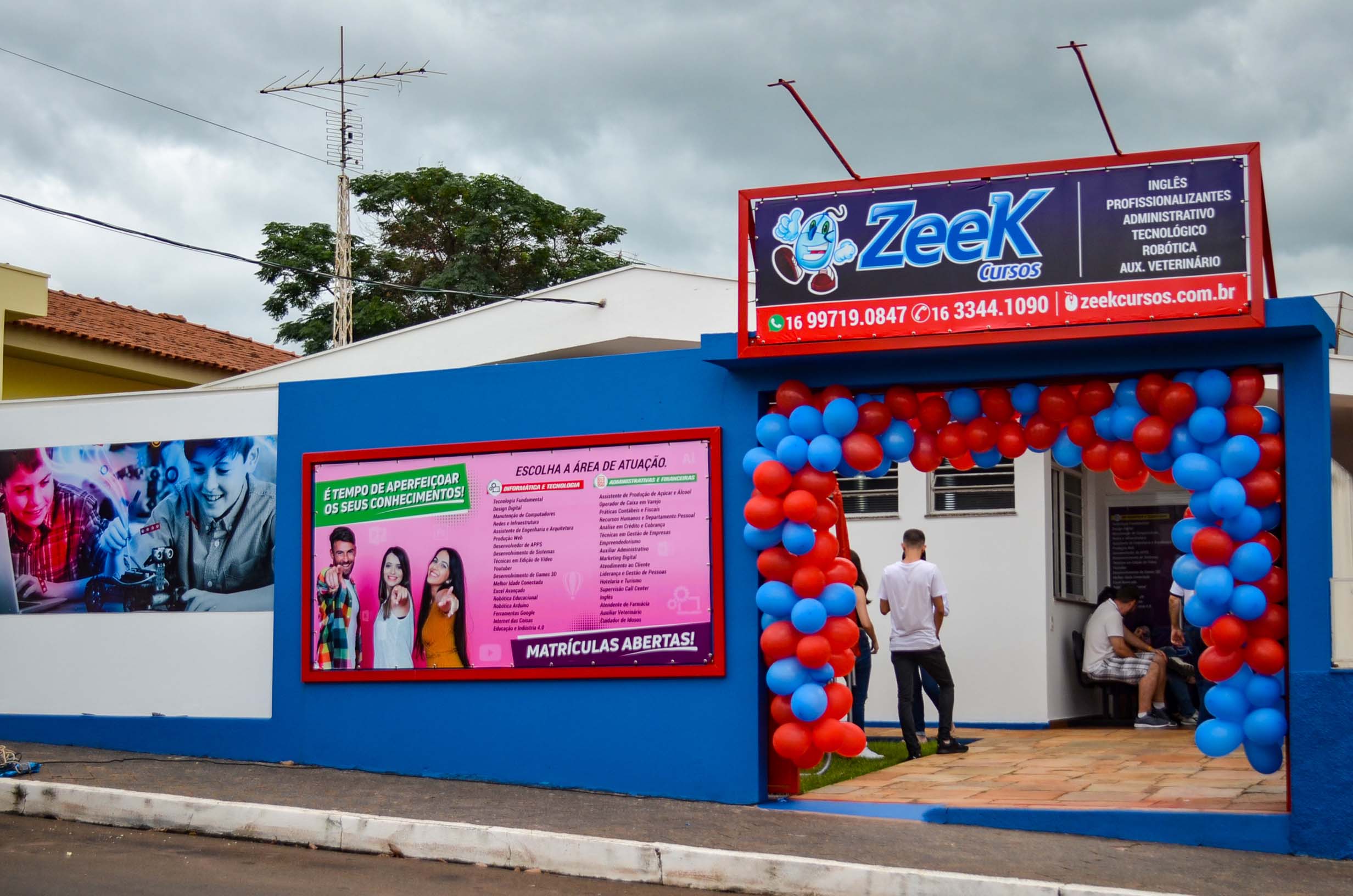 Zeek Cursos inaugura filial em Ribeirão Bonito