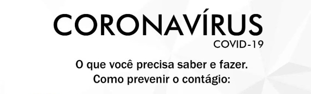 Prefeitura de Ribeirão Bonito alerta sobre a prevenção do coronavírus